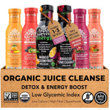 Organic Juice Cleanse & Metabolism Boosting Pack | 1 to 3-day Gentle Reset | Ancient Remedies for Liver Detox, No-Jitters/Sustained Energy |