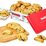 David's Cookies Cranberry Pistachio Biscuits Sweet Sampler Tin - Irresistible Crunch, Snacks And Bakery Treats - Ideal for Snacking And Gifting