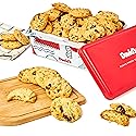 David's Cookies Cranberry Pistachio Biscuits Sweet Sampler Tin - Irresistible Crunch, Snacks And Bakery Treats - Ideal for Snacking And Gifting
