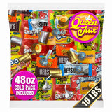 Chocolate and Candy Variety Pack - 10 LB Assorted Chocolate Candy Bulk - Bulk Bag Mix - Individually Wrapped - Chocolates - Variety Bag - July 4th