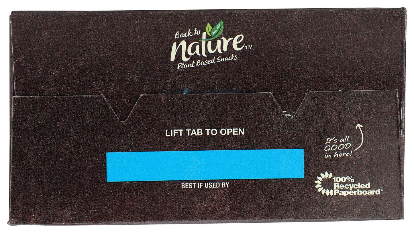 Back to Nature Cracked Black Pepper Whole Wheat Crackers - Dairy Free, Non-GMO, Made with Whole Grain Wheat & Sea Salt, Delicious & Quality Snacks