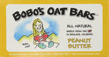 Bobo's Oat Bars Oat Bar, All Nat, Pt Butter, 3 Ounce (Pack of 12)