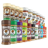 Dan-O’s Ultimate 21 Bottle Seasoning Variety Pack - Complete Spice Set with Original, Cheesoning, Outlaw BBQ, Butter, Cajun, Taco, Italian, Seafood