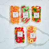Thoughtfully, Get Well Soon Gummies Sweet Gift Box, Includes Gummy Bears, Sour Watermelon, Sour Peach Rings, Sour Peach Gummies & Fruit Gummies, Fun