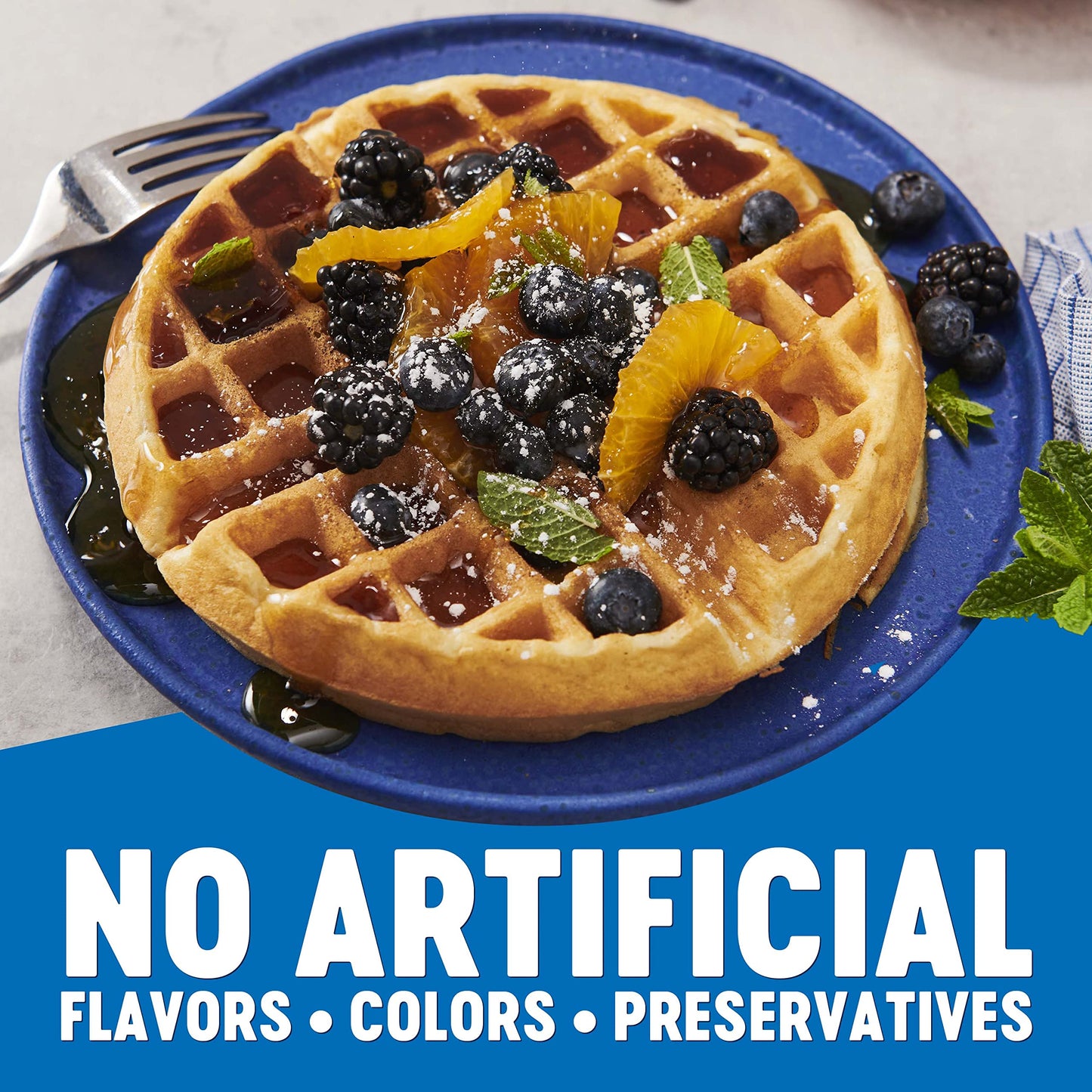 Krusteaz Light & Crispy Belgian Waffle Mix No Artificial Flavors, Colors, or Preservatives 28 Ounce (Pack of 3)