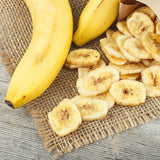Dried Banana Chips, 1 Pound Bag Banana Chips, Dried Fruit, Dehydrated Bananas, The Hampton Popcorn & Candy Company