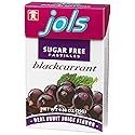 Jols Sugar Free Pastilles, Black Currant, 0.88-Ounce Boxes (Pack of 12)