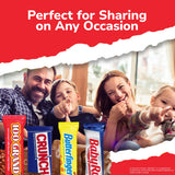 Assorted Butterfinger, Crunch, Baby Ruth, and 100 Grand Full Size Chocolates, 18 count, 31.2 oz