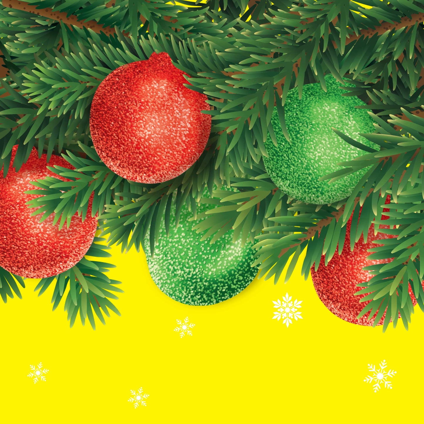 SOUR PATCH KIDS Ornaments Soft & Chewy Holiday Candy, 10 oz