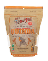 Bob's Red Mill Organic White Quinoa - 26 Ounce (Pack of 1), Vegan, Gluten Free, Non GMO, Complete Plant Protein, Whole Grain