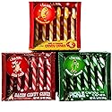 Archie McPhee Dill Pickle, Mac and Cheese, and Bacon Christmas Candy Canes - Stocking Stuffers - Funny Novelty Weird Candy - Prank, Gag, Joke, White