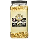 Organic Popcorn Kernels - 7lbs Resealable Bulk Jug of Gourmet Popping Corn for Microwave, Stovetop, and Popper Machines by Great Northern Popcorn