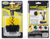 Drill Brush - Bathroom Cleaning Accessories - Shower Cleaner Brush - Scrub Brush - Bath Mat - Bathtub Brush - Sink Brush - Toilet Scrubbing Brush