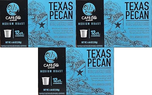 H.E.B. Texas Pecan 12 Count ONE BOX Pack of 3