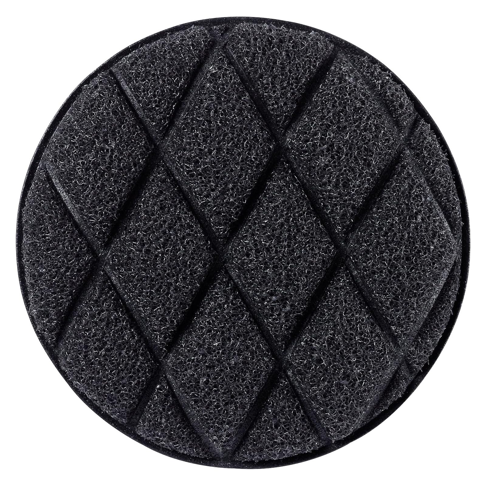 Jetz Scrubz Fashionable Scratch-Free Round Kitchen Scrubber Sponge (1-Pack, Green)
