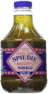 Salamida New York State Fair Spiedie Original Sauce, 32 oz - Authentic New York Flavor Marinade for Meats, Poultry, Fish, Vegetables & More