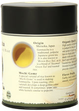 The Tao of Tea, Genmaicha Green Tea And Toasted Rice, Loose Leaf, 3.5 Ounce Tin