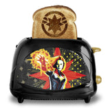 Captain Marvel 2-Slice Toaster- Mavel's Galactic Hero on Your Toast