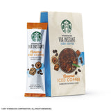 Starbucks VIA Instant Coffee Flavored Packets - Caramel Iced - 1 box (6 packets)