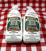 Adams Self-Rising Sifted White Cornmeal Old Fashion Cornmeal, 2-32 Ounce Packages