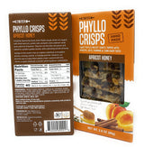 Andwing Phyllo Crisps Pastry Dough Sheets Crisp Snack Variety Bundle - Apricot Honey with Kokobunch Kit by Nu Bake | 2 Pk - 2.8 oz