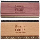 Cashmere and Multi-Fabric Sweater Comb Combo (Cedar Wood Handle Double Edge Design) Manual Fabric Defuzzer Wool Lint Shaver Comb Scraper for Clothing