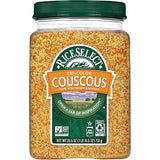 RiceSelect Tri-Color Couscous, Premium Moroccan-Style Couscous, Non-GMO, Certified Kosher, 26.5oz Jar (Pack of 1)