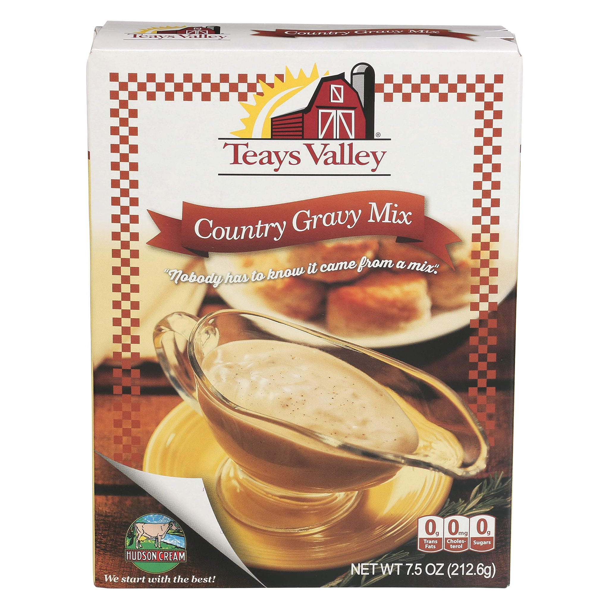 Teays Valley Biscuit Mix with Teays Valley Country Gravy Mix, 16.0 Ounce, Pack of 2