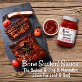 Bone Suckin BS00600 BBQ Sauce, Thick, 16-oz. - Quantity 12