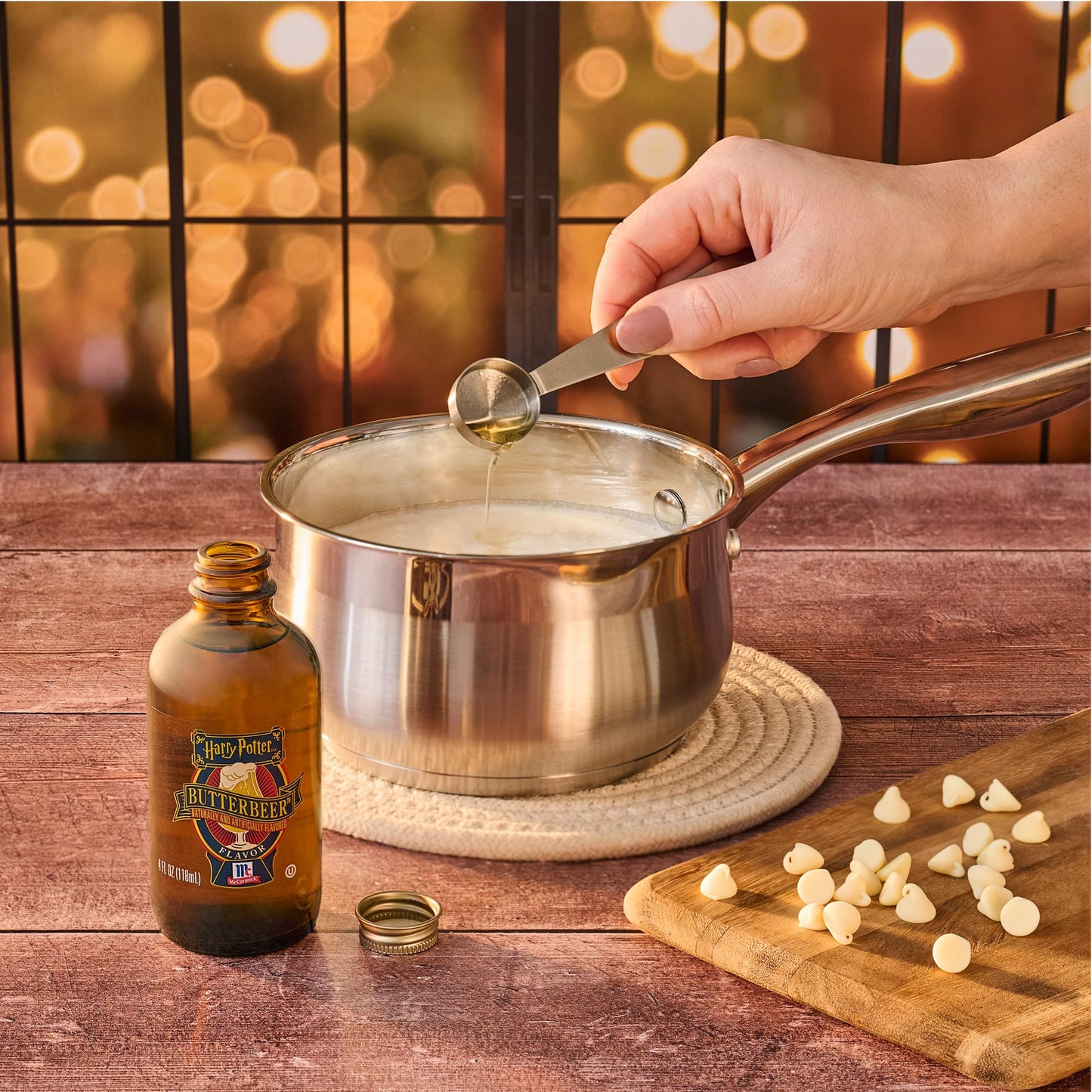 McCormick Harry Potter Butterbeer Flavor, Limited Edition, Caramel and Butterscotch Flavor, For Baked Goods, Ice Cream, and More, 4 fl oz