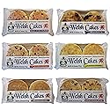 Welsh Baker Welsh Cakes - 6 Flavor Variety Box - 24 Cakes