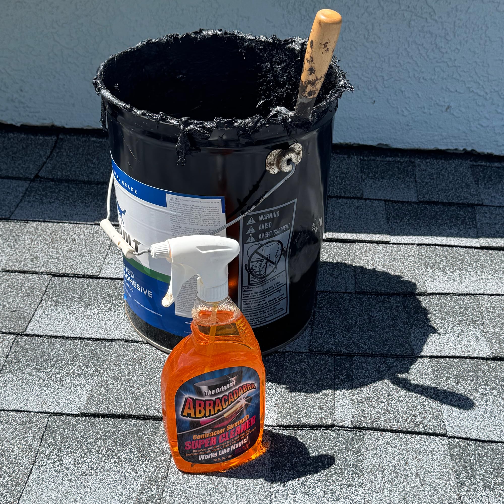 Abracadabra® - Contractor Strength Super Cleaner - Proven Roofer’s Formula for Removing Tar, Adhesive, Grease, Sap & Uncured Foam - Heavy-Duty for the