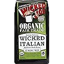 WICKED JOE Coffee Wicked Italian Medium Dark Roast Ground Coffee, 12 Ounce (Pack of 6)