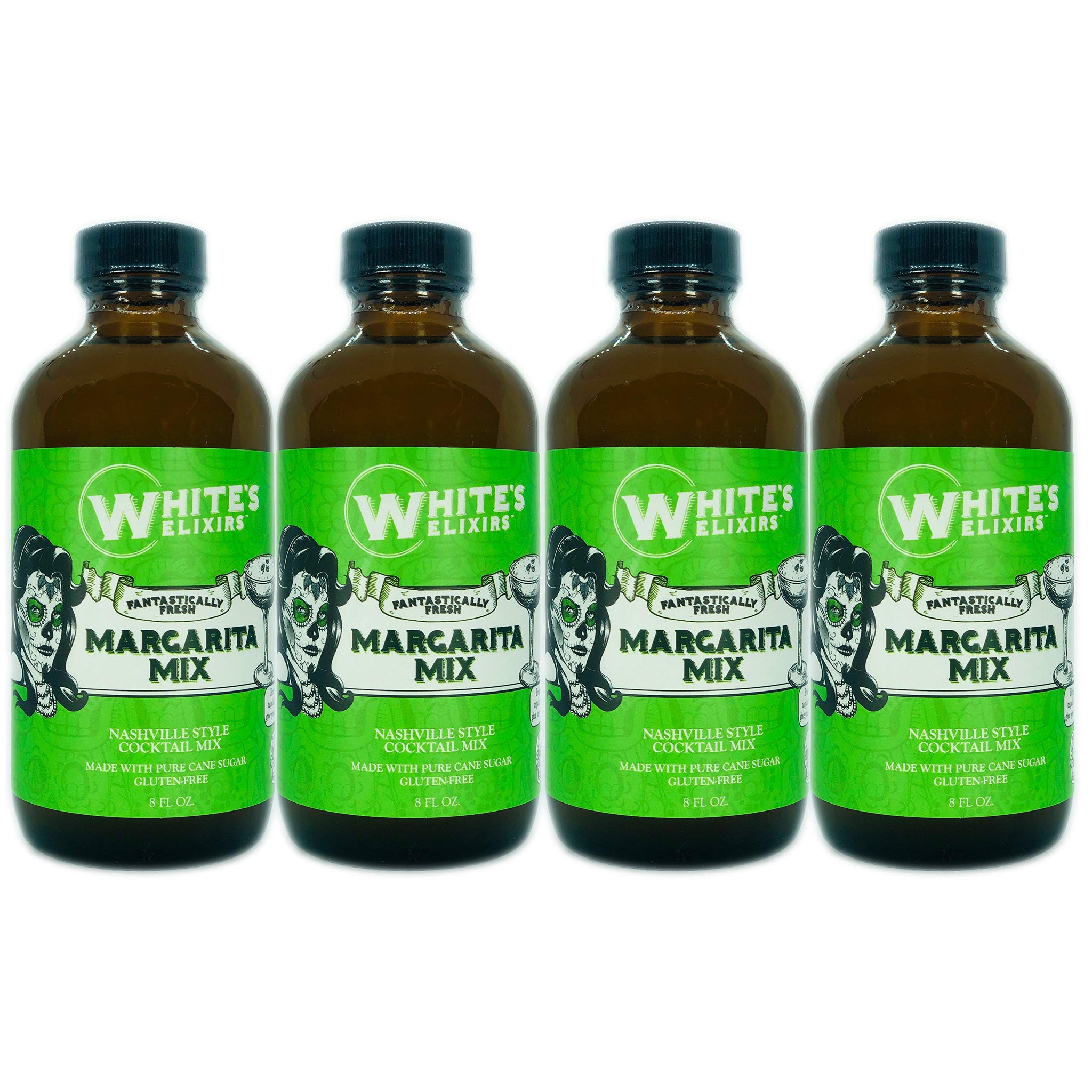 White's Elixirs Fresh Margarita 4 Pack
