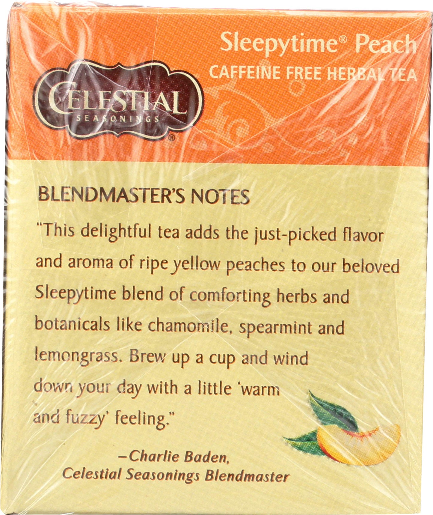 Celestial Seasonings Herbal Tea Caffeine Free Sleepytime Peach - 20 Tea Bags2