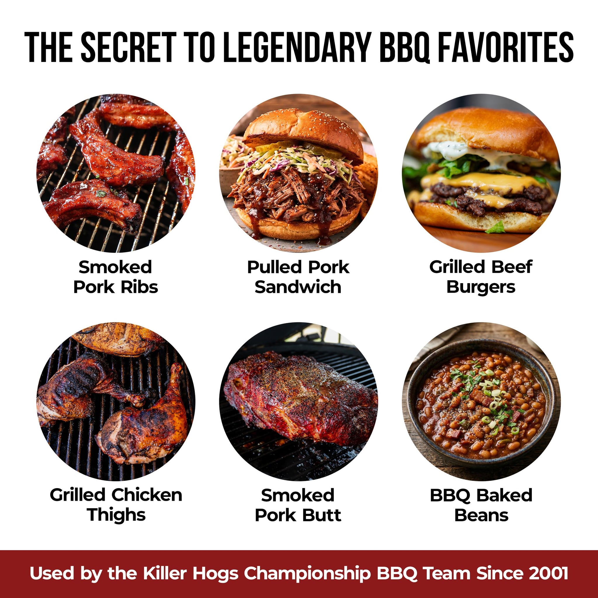 Killer Hogs HOT BBQ Rub Championship Grill Seasoning for Beef, Steak, Burgers, Pork, and Chicken, 5 lb Bag