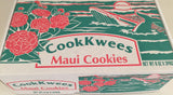 The Original Maui CookKwees Hawaii Cookies 3 Pack- 6 oz. Each (Macadamia Nut 3pk.)