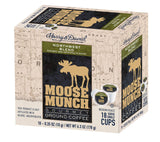 Moose Munch Single Serve Coffee (4/18 Count Boxes, Northwest Blend)
