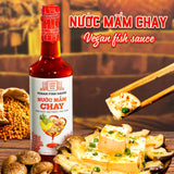 Làng Chài X?a Premium Vietnamese Vegan Fish Sauce - Authentic and Flavorful Marinades and Sauces for Grilling, Dipping, and Cooking (500ml)