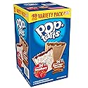 Pop-Tarts Breakfast Toaster Pastries, Flavored Variety Pack, Frosted Brown Sugar Cinnamon, Frosted Strawberry, 86 oz (48 Count)