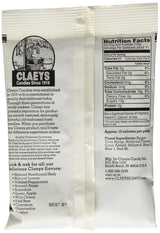 Claeys Candies Licorice - Old Fashioned Hard Candy - Artificially and Naturally Flavored - Fat-Free - 6 Ounce - 6-Pack