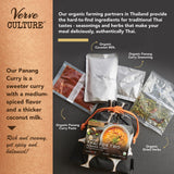 Thai for Two Cooking Kit by Verve CULTURE | USDA-Organic Panang Curry Cooking Kit | Authentic Thai Cuisine | Unique Cooking Gift Set | Vegan