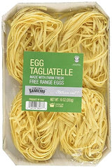 Compagnia Sanremo Pasta Italian Egg Tagliatelle Pasta - Non-Gmo, Free Range Egg Traditional Tagliatelle - 10 Oz (Pack Of 1) - Product Of Italy