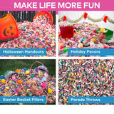 Fun Express Bulk Candy Variety Pack 30 lb, approx 3000 pieces - Individually Wrapped Assorted Candy for 4th of July, Party Favors, Pinata Stuffers