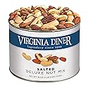 Virginia Diner Natural Virginia Deluxe Nuts, Almonds, Cashews, Pecans, Pistachios & Brazil Nuts, All Natural 18 Ounce (Pack of 1) Deluxe Nut Mix