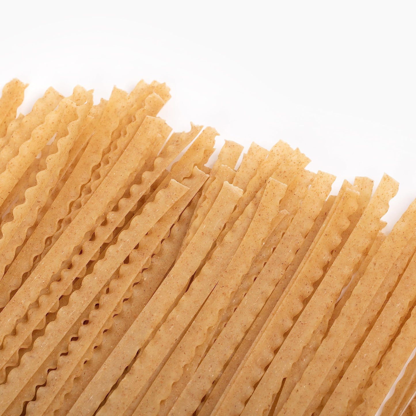 Morelli Mafalda Pasta, High Fiber Mafaldine Pasta, Imported from Italy (Ricciolina, Reginette with Bran and Double Wheat Germ) - 8.8 oz / 250 g
