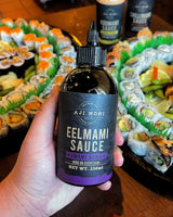 Aji Mori Eel Mami Umami Bomb - Eel Sauce w/ Authentic Japanese Flavor Soy Sauce - Elevate any Dish Like Unagi, Fish, Barbecue, Sushi, Chicken & more