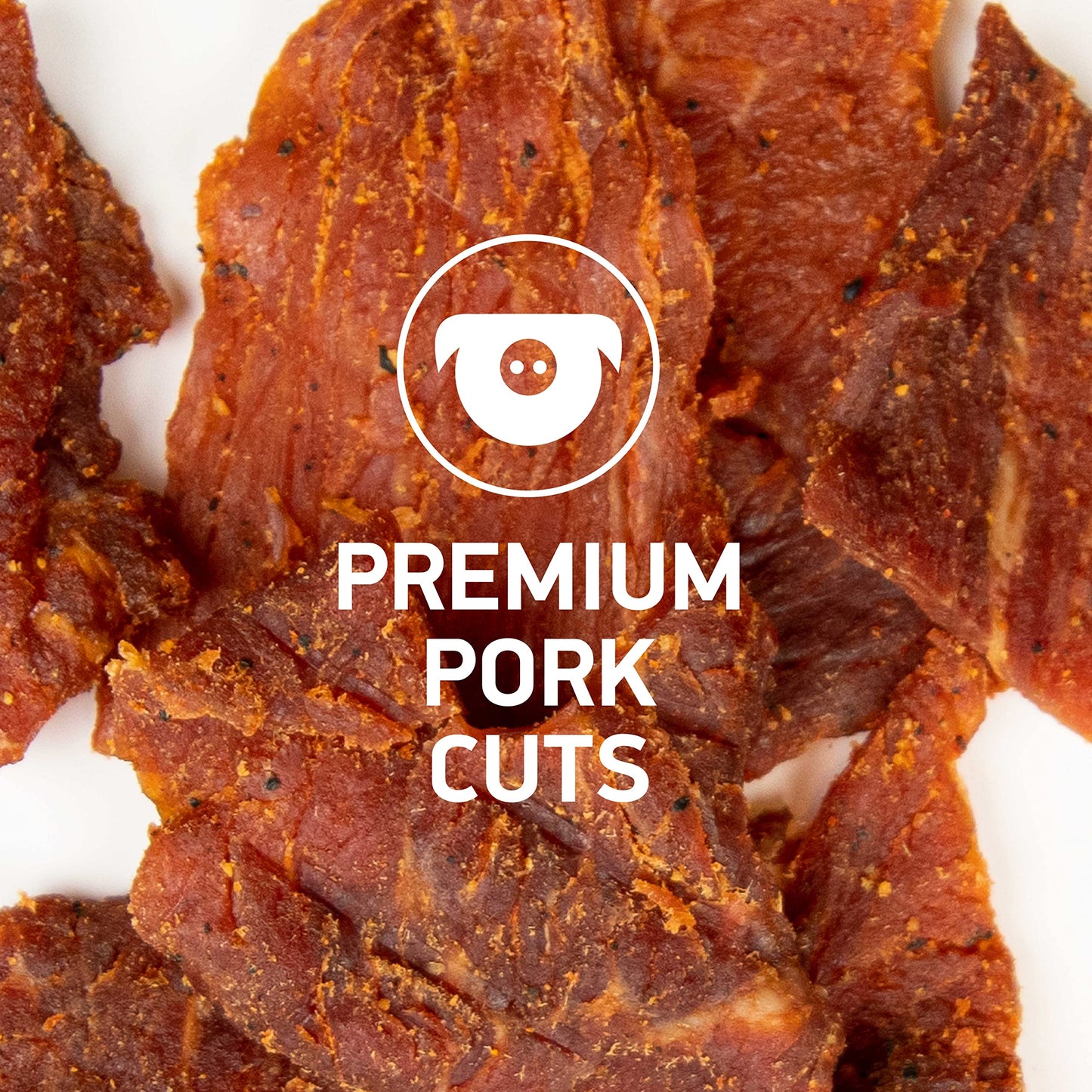 KRAVE All Natural Pork Jerky, Black Cherry BBQ - Protein Packed Snacks Roasted for Maximum Flavor - Premium Tender Meat Cuts - Gluten Free - 2.7 Ounce