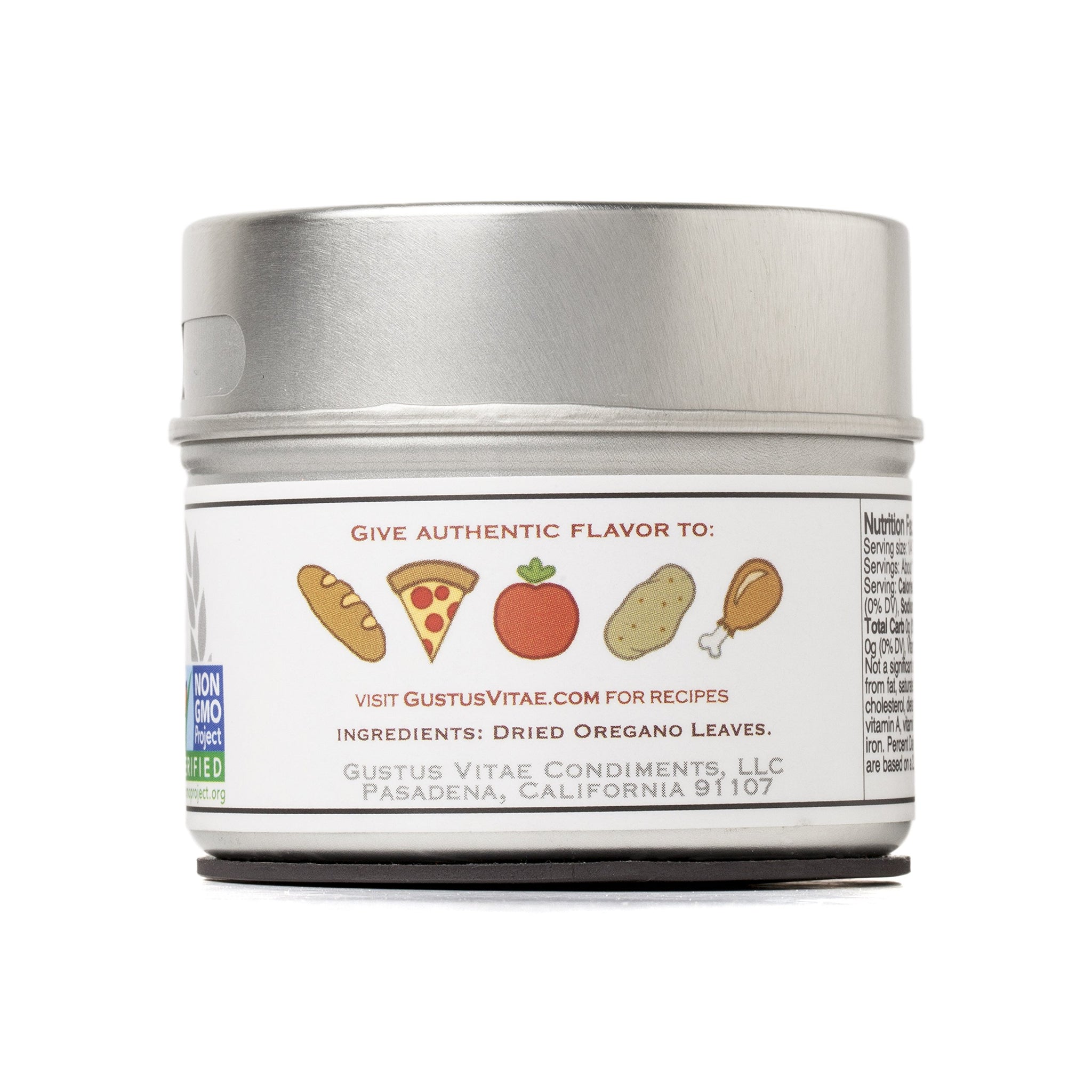 Oregano | All Natural, Non GMO Spice | Hand Packed in Small Batches | Grown & Made in USA | Not Irradiated, Ultra Premium Seasoning | Unique Magnetic