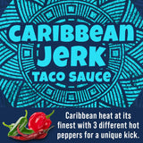 Ortega Caribbean Jerk Taco Sauce, Sweet and Spicy Sauce and Marinade, 8 Ounce